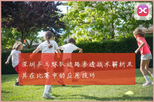 深圳乒乓球队边路渗透战术解析及其在比赛中的应用技巧