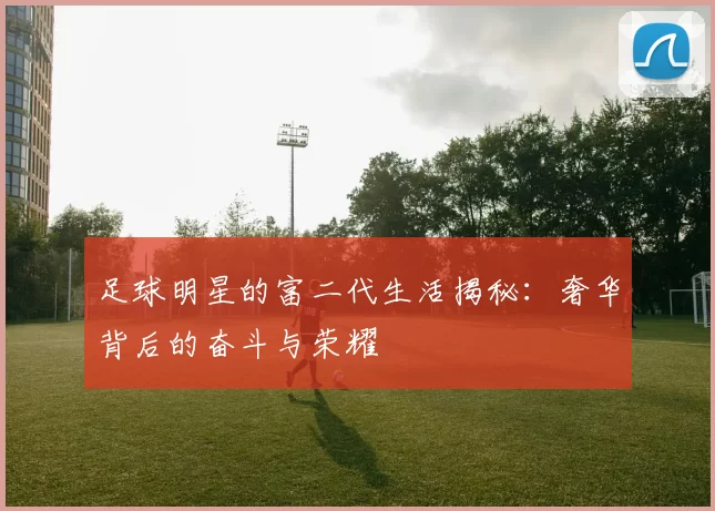 足球明星的富二代生活揭秘：奢华背后的奋斗与荣耀