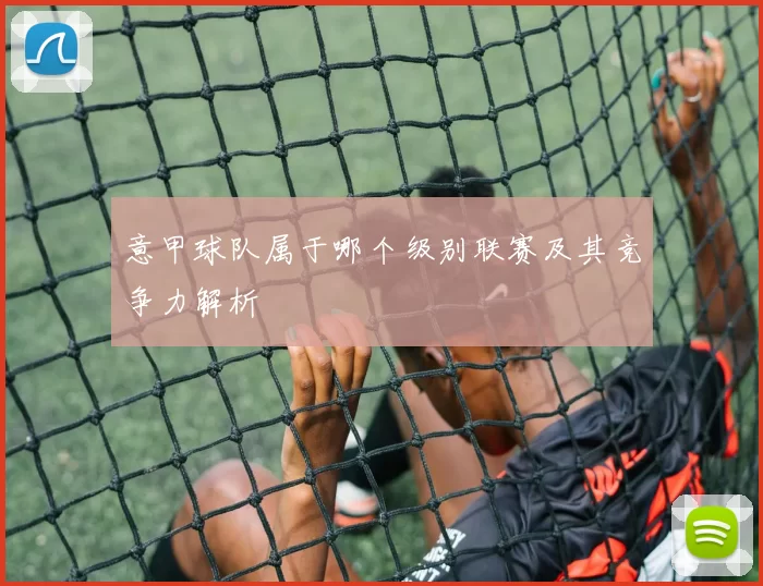 意甲球队属于哪个级别联赛及其竞争力解析